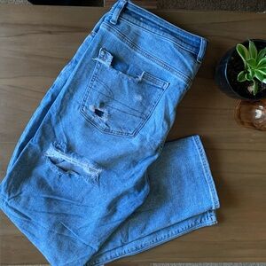 American Eagle Outfitters Distressed Blue Jeans